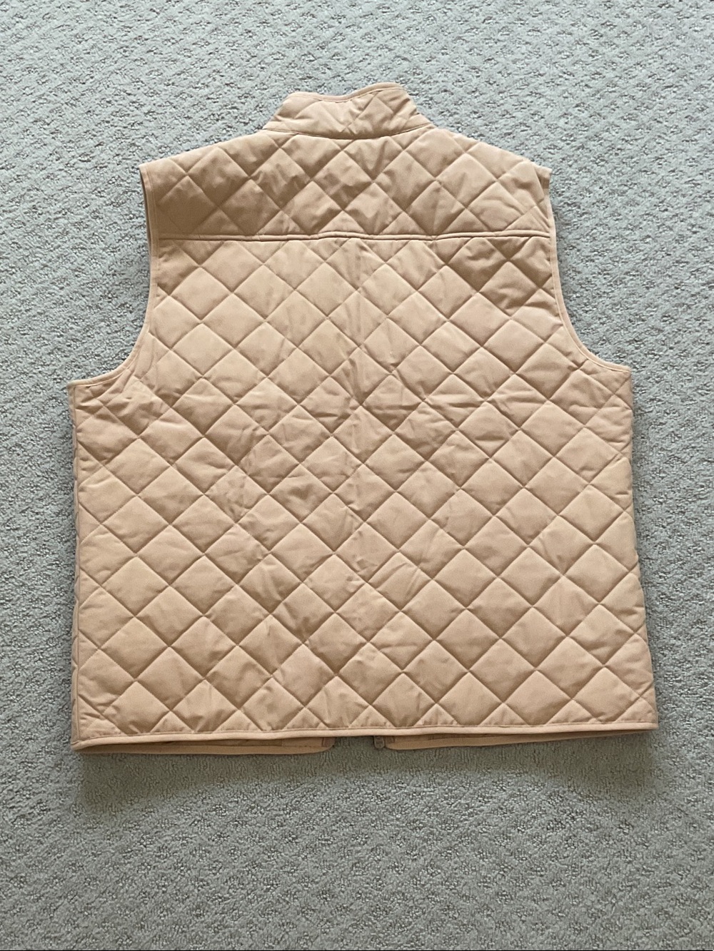 Vineyard Vines Quilted Tan Vest 0510 - Picture 9 of 9